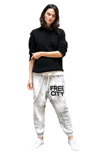 FREE CITY Superbleachout Large Pocket Sweatpants