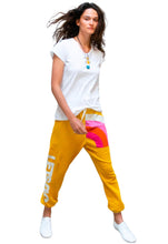 Load image into Gallery viewer, FREE CITY Rainbow OG LetsGo Sweatpants in Artyard Yellow
