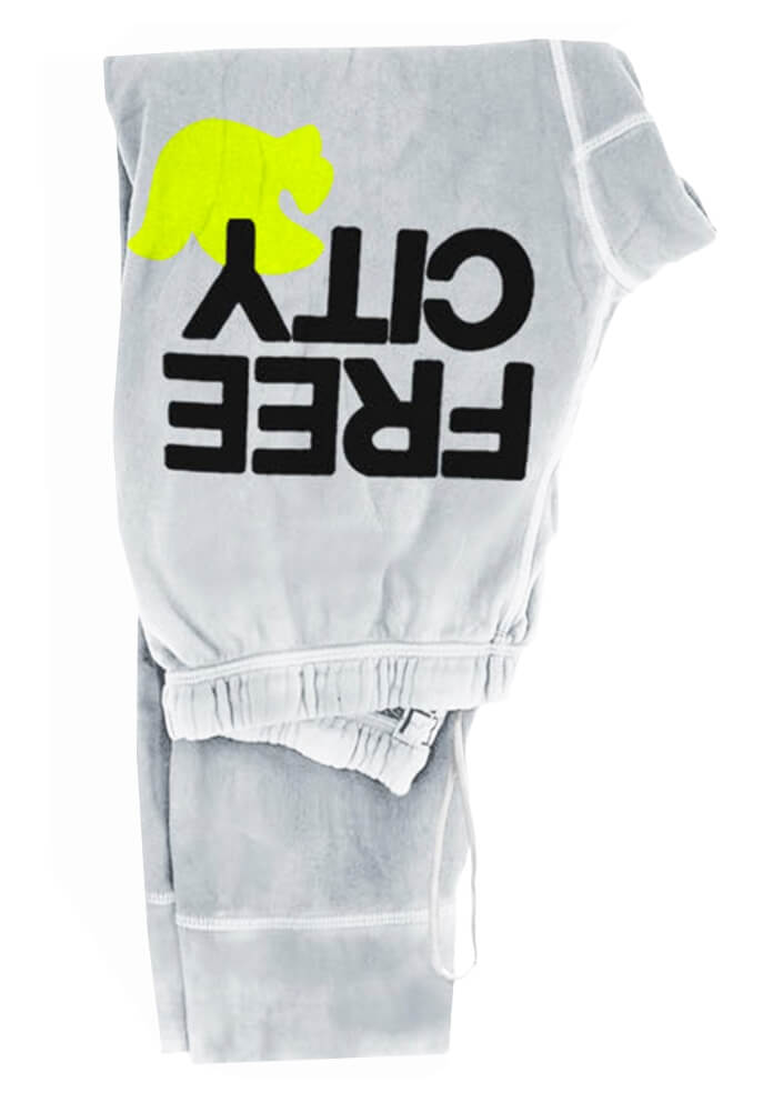 FREE CITY Large 3/4 Sweatpant