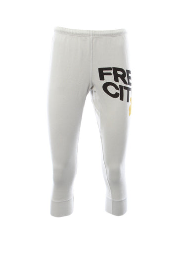 FREE CITY Large Swami 3/4 Sweatpants in Prismwhite