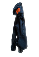 Load image into Gallery viewer, FREE CITY Superfluff Lux Pullover Hoodie in Deepspace/Orange