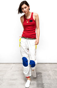 FREE CITY SUPERVINTAGE TANK TOP - ARTYARD RED