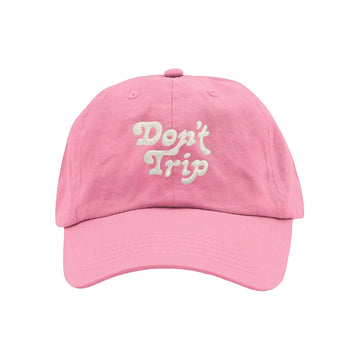 Free & Easy DON'T TRIP DAD HAT in Bubblegum