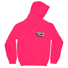Load image into Gallery viewer, FREE &amp; EASY Don&#39;t Trip Drop Shadow OG Hoodie NEON PINK
