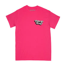 Load image into Gallery viewer, FREE &amp; EASY Don&#39;t Trip Drop Shadow SS Tee IN NEON PINK