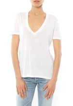 Load image into Gallery viewer, Monrow Oversized V Neck Tee