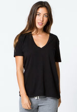 Load image into Gallery viewer, Monrow Oversized V Neck Tee