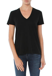 Monrow Oversized V Neck Tee