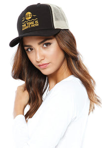 SINGER22 The Time Is Always Now Trucker Hat
