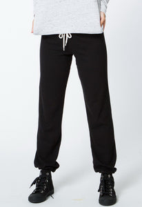 Monrow Heather Fleece Vintage Sweatpants