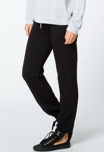 Monrow Heather Fleece Vintage Sweatpants