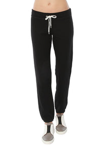 Monrow Heather Fleece Vintage Sweatpants