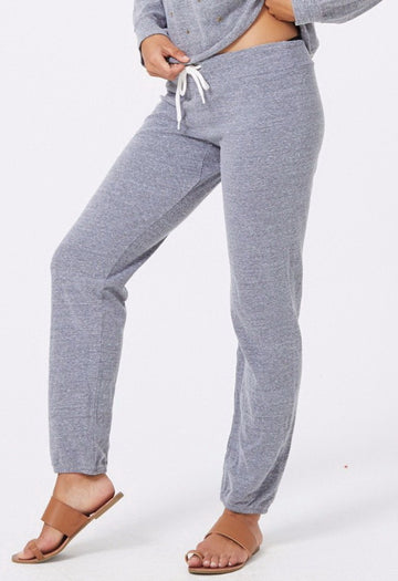 Monrow Heather Fleece Vintage Sweatpants