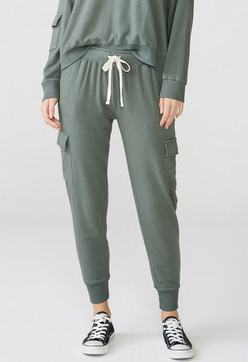 Monrow Cargo Jogger Sweatpant