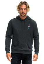 Load image into Gallery viewer, Aviator Nation Bolt Pullover Hoodie in Rainbow Pink