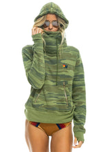 Load image into Gallery viewer, Aviator Nation Ninja Pullover Hoodie in Camo