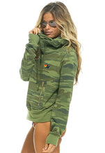 Load image into Gallery viewer, Aviator Nation Ninja Pullover Hoodie in Camo