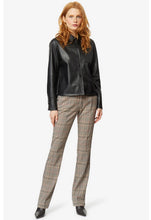 Load image into Gallery viewer, Habitual Taylor Vegan Long Sleeve Crop Shirt