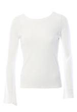 Load image into Gallery viewer, Monrow Bell Sleeve Rib Top
