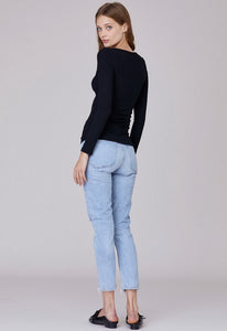 LnA Chriselle Rib Henley