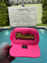 Load image into Gallery viewer, Limited Edition MALIBU Trucker Hats Exclusively AT SINGER22