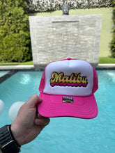 Load image into Gallery viewer, Limited Edition MALIBU Trucker Hats Exclusively AT SINGER22