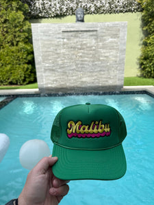 Limited Edition MALIBU Trucker Hats Exclusively AT SINGER22