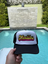 Load image into Gallery viewer, Limited Edition MALIBU Trucker Hats Exclusively AT SINGER22