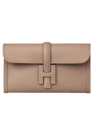 Hermes Jige Elan 29 H clutch in Gris Étain