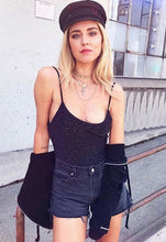 Load image into Gallery viewer, Ruslan Baginskiy Baker Boy Cap in Black