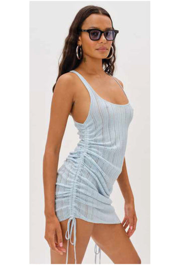 For Love & Lemons Rhea Pointelle Tank Dress