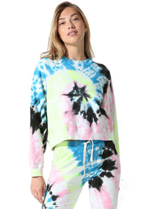 Electric & Rose Wave Ronan Pullover