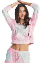 Load image into Gallery viewer, LoveShackFancy Kirby Hoodie in Cherry/Fizz