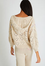 Load image into Gallery viewer, LoveShackFancy Meara Hoodie in Sunset Wheat