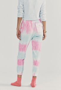 LoveShackFancy Santinella Pant in Cherry/Fizz