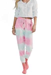LoveShackFancy Santinella Pant in Cherry/Fizz