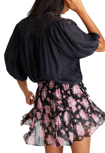LoveShackFancy Ruffle Mini Skirt