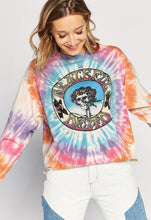 Load image into Gallery viewer, DAYDREAMER Grateful Dead Tie Dye Long Sleeve Crop Tee