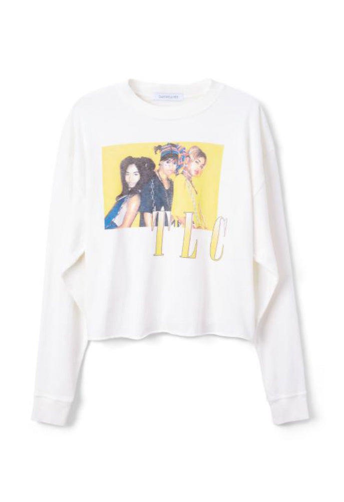 DAYDREAMER TLC Ain't 2 Proud Long Sleeve Crop Tee