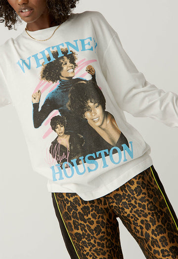 DAYDREAMER Whitney Houston Dance With Somebody Long Sleeve