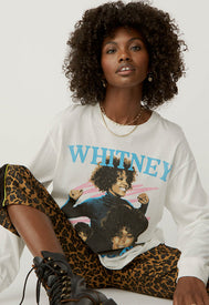 DAYDREAMER Whitney Houston Dance With Somebody Long Sleeve