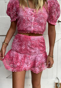 LoveShackFancy Moe Skirt