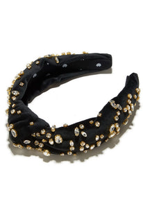 Lele Sadoughi Mixed Shape Crystal Headband