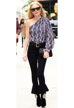 Load image into Gallery viewer, FRAME Denim Le Skinny De Jeanne Flounce Raw Edge