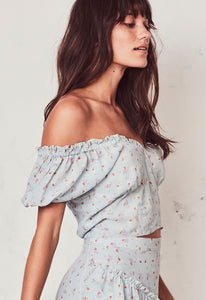 LoveShackFancy Petunia Top