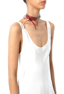 Rendor & Steel Multi Wrap Studded Choker