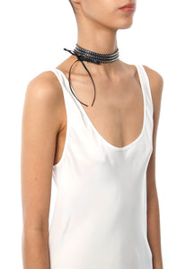 Rendor & Steel Multi Wrap Studded Choker