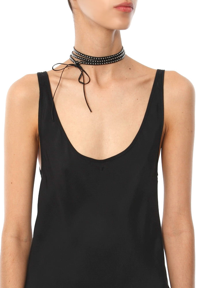 Rendor & Steel Multi Wrap Studded Choker