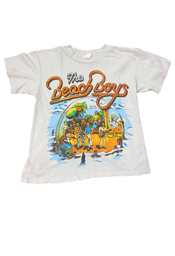 MadeWorn The Beach Boys Neon Crop Tee