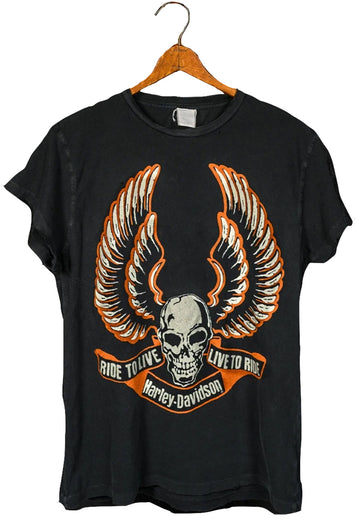 MadeWorn Harley Davidson Live To Ride Unisex Tee